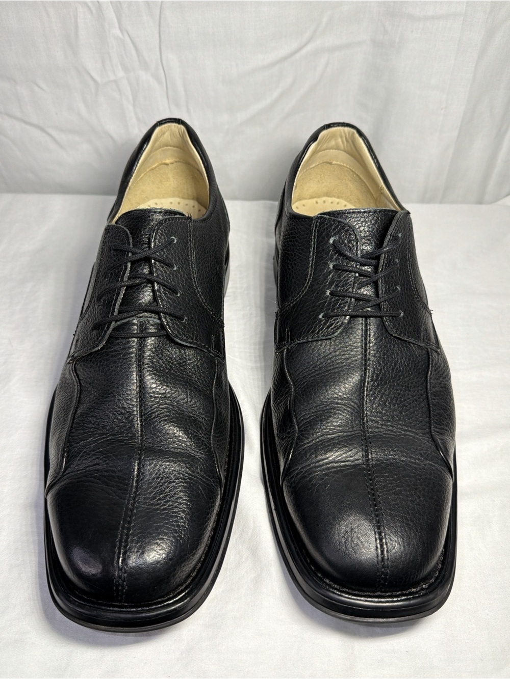 Studio Belvedere Oxford Shoes Mens 14D EEE Black Bay Bridge Shoes Leather
